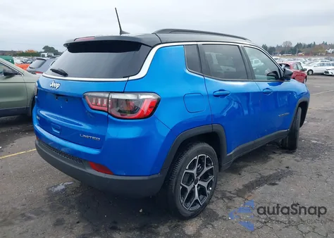 2025 Jeep Compass Limited 4X4 from USA, damaged, VIN 3C4NJDCN0ST605899